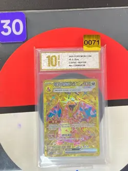 Pokemon TCG S-Chinese Charizard ex CSV5C 162/129 URGrade10 - Image 1