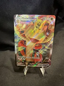 Meowth VMAX SWSH005 Holofoil SWSH: Sword & Shield Promo Pokemon - Image 3