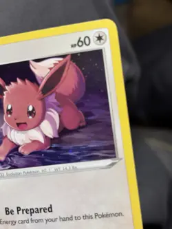 Eevee SWSH127 Promo Cosmos Holo Pokemon HD Galaxy 2 SWIRLS NM - Image 3