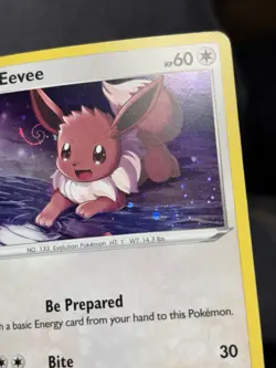 Eevee SWSH127 Promo Cosmos Holo Pokemon HD Galaxy 2 SWIRLS NM - Image 4
