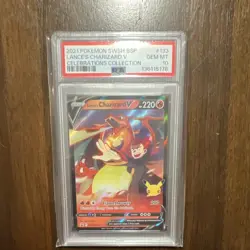 Pokemon Lance's Charizard V SWSH133 Sword & Shield Promo Holo PSA 10 220 HP - Image 1