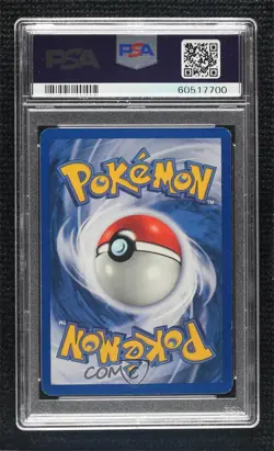 Machop 1st Ed. Pokemon Team Rocket PSA 7 2000 - Image 2