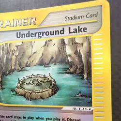 Pokemon Underground Lake Skyridge Trainer Holo 141/144 2003 Card - Image 5