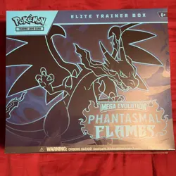 Brand New - Pokemon TCG Phantasmal Flames Elite Trainer Box ETB - Factory Sealed - Image 1