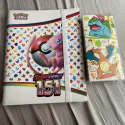 Pokemon 151 Binder Empty Japanese 151 Binder (Sealed) And English 151 Binder - Image 1