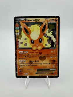 2016 Pokemon XY Generations Radiant Collection Flareon EX RC6/RC32 - Image 1