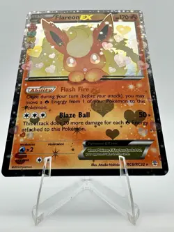 2016 Pokemon XY Generations Radiant Collection Flareon EX RC6/RC32 - Image 2