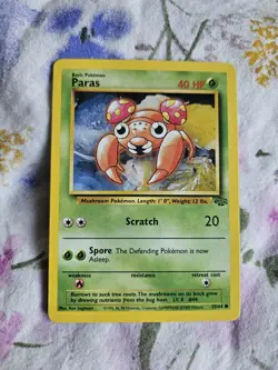 Pokemon TCG Paras Jungle 59/64 Regular Nm/LP - Image 1