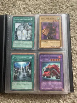 Yu-Gi-Oh Vintage Collection Binder Trading Game Card Sleeves Book 1996 - Image 2