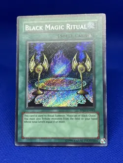 Yugioh Black Magic Ritual PP01-EN002 Secret Rare Vintage TCG🔥 - Image 1