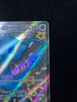 Mew EX 216/091 Shiny Mew Full Art Rare Pokemon Card Paldean Fates TCG - Image 4