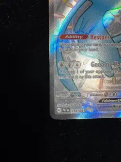 Mew EX 216/091 Shiny Mew Full Art Rare Pokemon Card Paldean Fates TCG - Image 5