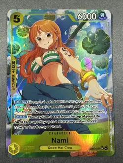 Nami (053) (Alternate Art) EB03-053 Extra Booster: One Piece Heroines Edition NM - Image 1