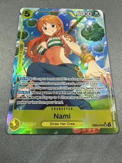 Nami (053) (Alternate Art) EB03-053 Extra Booster: One Piece Heroines Edition NM - Image 2