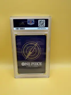 PSA 9 2024 ONE PIECE ST18 EN MONKEY D LUFFY P-041 GEAR 5 ENGLISH PURPLE - Image 2