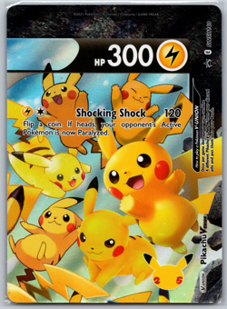 Pokemon Pikachu V Union SWSH 139 140 141 142 Celebrations Set - Image 3