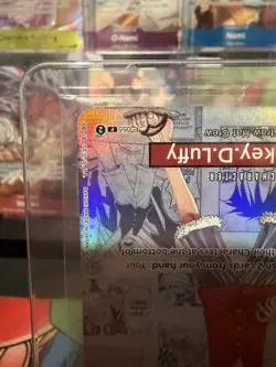 One Piece CCG Monkey D. Luffy P-055 US Voyage College Basketball Promo Sealed - Image 5