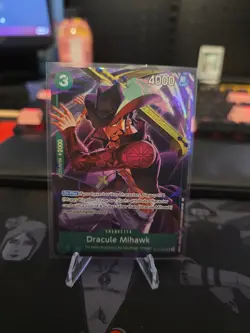 One Piece Dracule Mihawk ST12-003 Illustration Box - Image 1