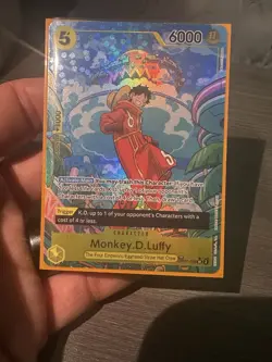 Monkey.D.Luffy (TR) OP07-109 Two Legends One Piece TCG Treasure Rare - Image 1