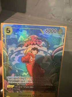 Monkey.D.Luffy (TR) OP07-109 Two Legends One Piece TCG Treasure Rare - Image 2