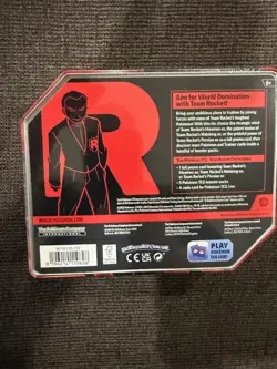 Destined Rivals Team Rocket Tin (Persian ex) - Sealed New - Pokemon TCG - Image 3
