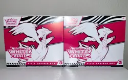 Lot Of 2 - Pokemon TCG : White Flare Elite Trainer Box ETB Brand New Sealed - Image 1