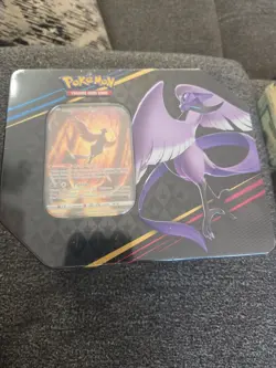 Pokemon Galarian Articuno Crown Zenith Factory Sealed Tin - Image 1