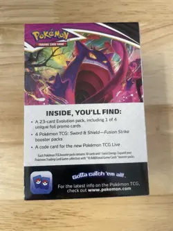 Pokemon TCG Sword & Shield Fusion Strike Build and Battle Box 4 Booster Packs 820650809309 - Image 2