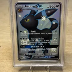 2019 Pokemon Sun & Moon Hidden Fates Shiny Umbreon GX #SV69 PSA 9 MINT - Image 2