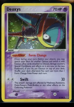 Deoxys (Speed Forme) 2/106 EX Emerald Holo Rare Pokemon TCG Nintendo NM - Image 1