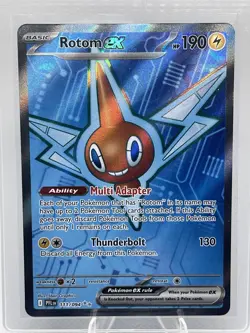 Pokemon ME02: Phantasmal Flames Rotom ex #111/094 - Image 1
