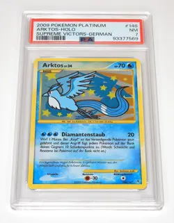 2009 Pokemon 148/147 Arktos Holo PSA 7 Deutsch Ultimative Sieger Supreme Victors - Image 5