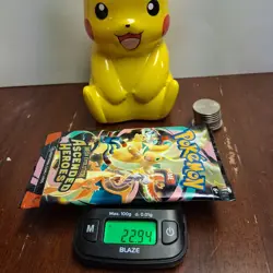 22.94g VERY HEAVY Pokemon TCG Ascended Heroes Booster Pack Possible God Pack U - Image 1