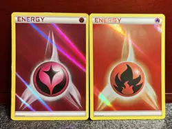 Pokemon TCG { Physic Energy } 2013 Deck Exclusive~Reverse Holo~+Bonus~L@@K - Image 1