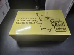 New Sealed Pokemon 25th Anniversary Japanese Golden Box - VERY NICE!! Fast Ship! - Image 3