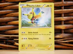 Pokemon PIKACHU LIBRE 14/30 | LP Light Play | XY Trainer Kit | 2016 - Image 1