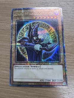 Dark Magician (9th Art) (Quarter Century Secret Rare) RA04-EN106 1st Edition - Image 1