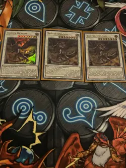 Yugioh Buster Dragon Playset (3x) Ultra Rare - Image 1