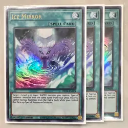 Yugioh! 3x Ice Mirror - BROL-EN024 Ultra Rare - 1st ed NM - Image 1