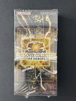 Yugioh Limit Over Collection: The Heroes Japanese Booster Box Brand New Sealed - Image 1