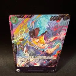 Cavendish EB01-012 SR Parallel Alt Art Top 8 Flagship Battle Prize One Piece NM - Image 4