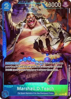Marshall.D.Teach (Seven Warlords of the Sea Binder Set) ST17-005 One Piece - Image 1