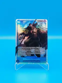ONE PIECE Card Game TCG / Edward.Newgate OP08-043 V.1 / SR English NM - Image 1