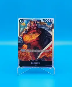 ONE PIECE Card Game TCG / Sakazuki OP02-099 V.1 / SR Super Rare English NM - Image 1