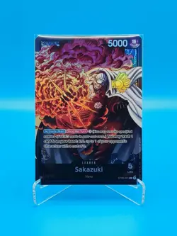 ONE PIECE Card Game TCG / Sakazuki ST06-001 / Foil Leader Englisch Near Mint - Image 3