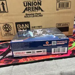 Union Arena Solo Leveling Booster Box Factory Sealed English In Hand - Image 3