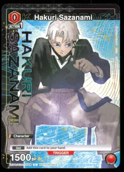 Union Arena TCG UEPR/KGR-1-044 Hakuri Sazanami - Image 1