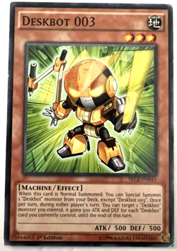 YuGiOh! - Deskbot 003 - SECE-EN041 - 1st Edition - Common - Image 1