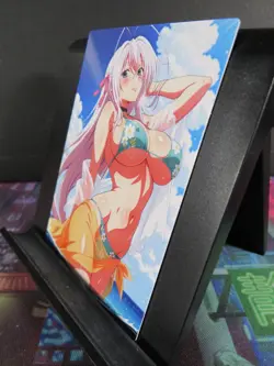 Rossweisse High School DxD Custom Art Card NM Anime Sexy Waifu Collectible - Image 2