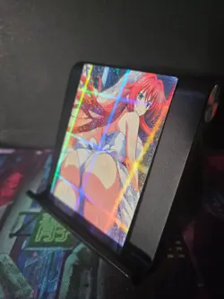 Rias Gremory High School DxD Art Card Holo Glitter Anime Sexy Waifu CCG - Image 2